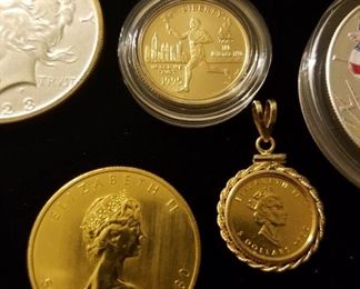 Gold and Silver Coins