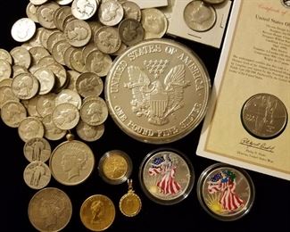 Gold and Silver Coins