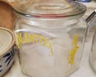 Vintage Planters Jar