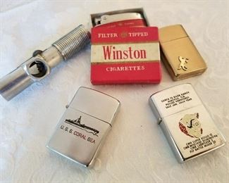 Winston Cigarette Lighter and Lighters
