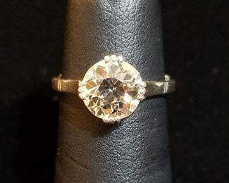 2+ Carat VVS2 Diamond Ring