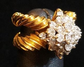 14k and Diamond Ring