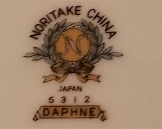 Noritake China Japan Daphne