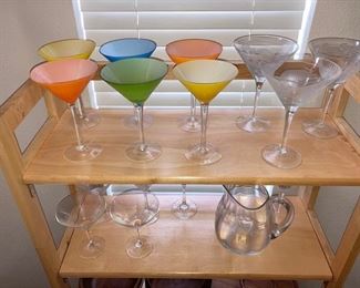 nice martini glasses