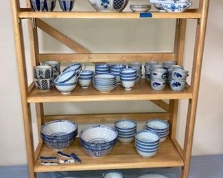 Large selection of Asian dishware