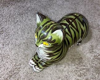 large ceramic kitty