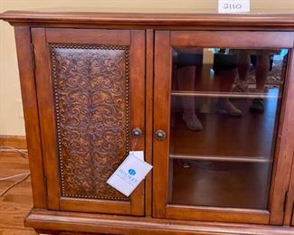 Lot #2110. $575.00. Hooker Media Center Console