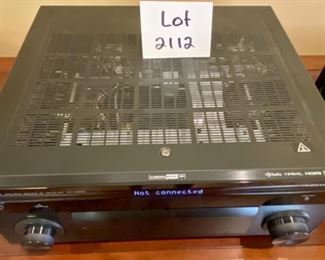 Lot 2112 $250.00 Yamaha Aventage RX-A1030 View from Top of Receiver.