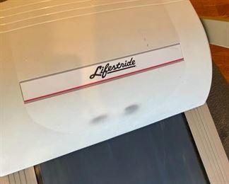 Lot 2117 $200.00 Life Fitness Treadmill - Model TR-5500