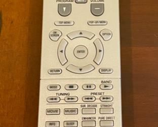 Lot 2112 $250.00 Yamaha Aventage RX-A1030 Remote Control