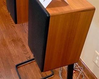 Lot 2114 $350.00 Pair of a/d/s L400e Speakers w/ stands.