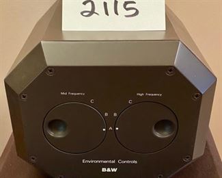 Lot 2115. $1,250.00. B&W Model 802F Special Series 80. Pair of High-End Speakers 42"Hx14"Dx12"W
