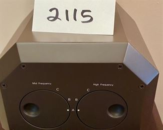 Lot 2115. $1,250.00. B&W Model 802F Special Series 80. Pair of High-End Speakers 42"Hx14"Dx12"W