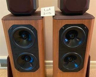 Lot 2115. $1,250.00. B&W Model 802F Special Series 80. Pair of High-End Speakers 42"Hx14"Dx12"W