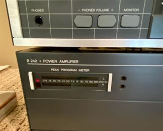 Lot 2156 $3000.00 Extremely Studer ReVox Sound System infrared controlled Stereo System. B-242 Power Amplifier