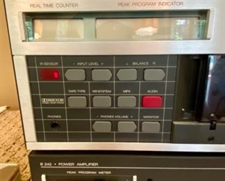 Lot 2156 $3000.00 ExtremelyStuder ReVox Sound System infrared controlled Stereo System. B-242 Power Amplifier and B215 - Cassette Deck