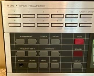 Lot 2156 $3000.00 Extremely Studer ReVox Sound System infrared controlled Stereo System. B286 - Tuner/Preamplifier and B203 - Timer controller