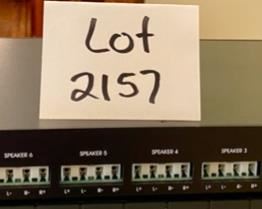 Lot 2157 $48.00 Niles Audio SVC-6 Speaker Selector, Back Panel View