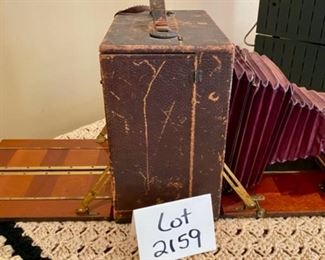 Lot 2159 $125.00 Rochester Optical Co. Victor, Large Format Camera Premo Back, Red Bellows