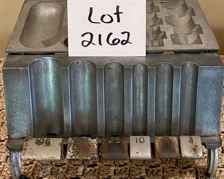 Lot 2162 $150.00 Antique Lamson 1890's coin changer/vending sorter from a bank in Pena, IL