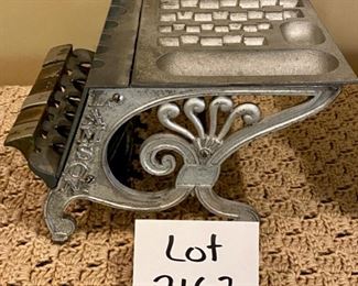 Lot 2162 $150.00 Antique Lamson 1890's coin changer/vending sorter from a bank in Pena, IL