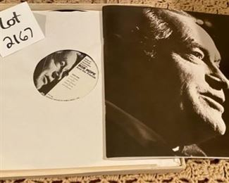 Lot 2167 $25.00 Bob Hope and Friends, 3 album Set. Photo Signed by Bob Hope on Cover
