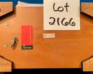 Lot 2166 $95.00 Reuge Music Box made in Italy with Nadia Theme 10" L x 5.5" W x 4.5" H Gorgeous inlaid wood - jewelry box interior, swiss movement. Not your typical music box.