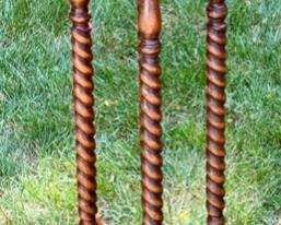 Lot 2189 $65.00 Vintage Fern stand with barley twist legs. Cute