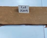 Lot 2204 $36.00 Wood sign "Country Craft Corner"50" L x 7" W We really Love this Sign! Perfect for that Farm House Look! View of the back. The bottom edge is more of a "live edge"