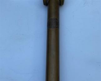 Lot 2214. $40.00. Vintage Brass Hand Pump used for Planting Seeds from Vaughan's Seed Company in Western Springs. I'm sorry we don't have a better photo of this awesome piece. 24" L x 1.5" W