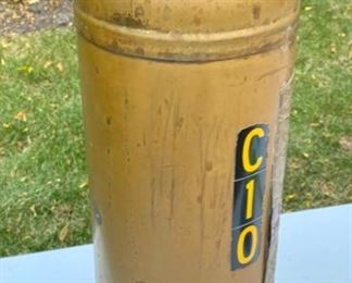 Lot 2216 $135.00. Vintage Copper and Steel Fire Extinguisher, SOD-ACID by Fyr-Fyter Co. Dayton, OH. Interesting piece.