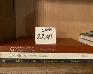 Lot 2241 $20.00. Supernatural Books: "The Enchanted World of Ghosts", "Gnomes" by Poortvliet/Huygen & "Fairies" by Brian Froud and Alan Lee
