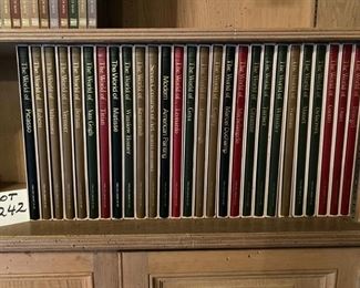 Lot 2242: $135.00 Art Books: Time-Life - Library of Art (27 Volumes) A tremendous look at all the Masters.