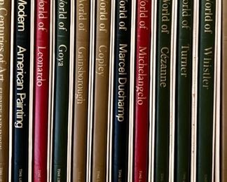Lot 2242:$135.00 Art Books: Time-Life - Library of Art (27 Volumes) A tremendous look at all the Masters.