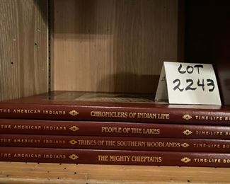 Lot 2243: $110.00. 23 vol Time-Life Books "The American Indians" Series. Sensational Series.