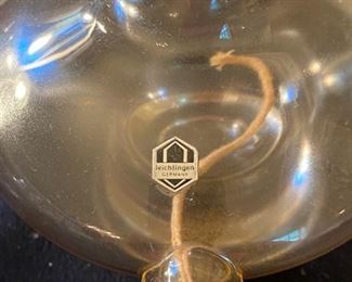 Lot 2291. $38.00 1) Leichlingen Germany Oil Lamp 6.5" x 5". 2) Lantern w/o globe 9" x 4". 3) Candle and match holder, brass, 3.5" x 2.5"