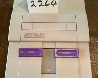 Lot 2264 $95.00 Super Nintendo Game Console, Nintendo NES Advantage Joy Stick Controller NES -026, 2 NES Nintendoo Controllers.