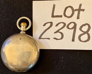 Lot 2398. $95.00. Antique Aurora Watch Co. Pocket Watch, Serial #1130799 Prod Years: 1883-1892. Jewel 15