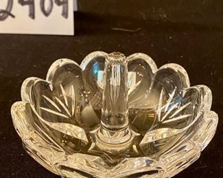 Lot 2404. $45.00. Waterford Picture Frame (2x3"), Marquis Waterford Ring Dish, Silvestri Walrus