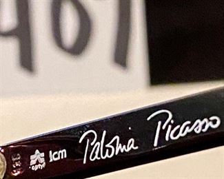 Lot 2407. $95.00. Paloma Picasso Sun Glasses (3714 90) Sizing: 60-16. Have RX bifocals. Will need new lenses unless you have the same RX.