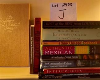 Lot 2408 J. $48.00. Cook the world! 12 Cookbooks
