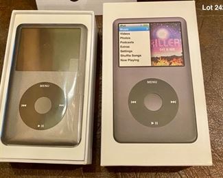 Lot 2428 $185.00 New in Open Box, iPod Classic 160GB still in plastic wrap. Model A1238 MC297LL/A