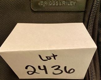Lot 2436. $120.00 Briggs & Riley Medium Roller Duffel. Sells for $499 New. This is in great shape!