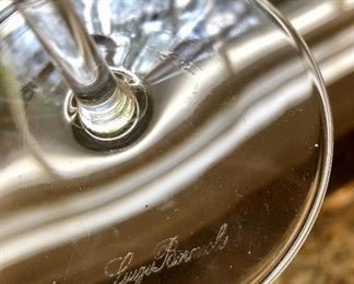 Lot 2297. $30.00. Set of 5 Luigi Bormoli Wine glasses. Beautiful