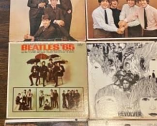Lot 2500 $300.00 The Beatles 13 LP Collection includes All Things Must Pass by George Harrison. This is a significant collection of early Beatles, Sgt Peppers, Revolver and Rubber Soul.