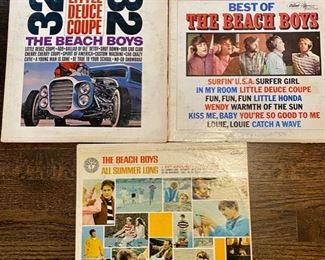 Lot 2502. $20.00 Beach Boys 3 LP Collection including Little Deuce Coupe! Have you listened to "California Girl" in a really long time. Still classic after all these years.