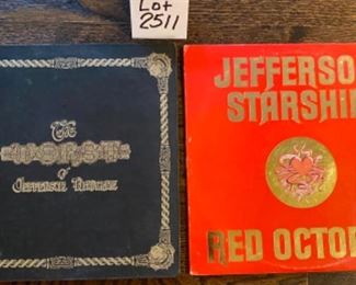 Lot 2511 $10.00. Double Jefferson Airplane & Jefferson Starship 2 LP Collection. Jefferson Airplane transitioned to Jefferson Starship.