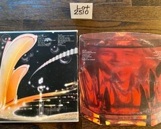 Lot 2510 $12.00 Double Rod Stewart 2 LP Collection. I never noticed the cool Rocks Glass Album Cover.