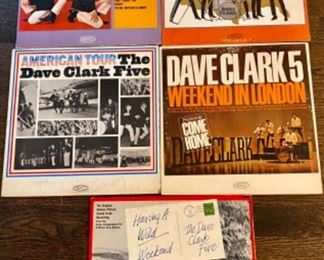Lot 2518 $40.00 The Dave Clark Five 5 LP Collection. There was some mild competition with the Fab 4 but guess who won. Cool nostalgic collection.