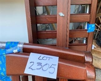 Lot 2305. $175.00. Babi Stalia Carlisle Sleigh Style crib + youth bed (2003)